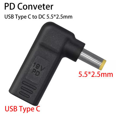 Bộ chuyển đổi USB Type C Female To DC 5525 Male PD Decoy Giắc cắm kích hoạt giả mạo