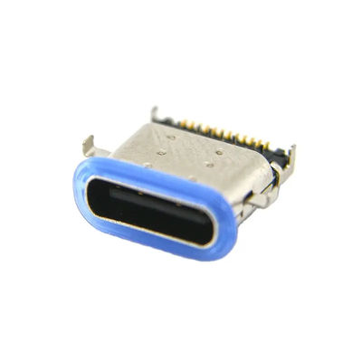 Đầu nối 24Pin USB Type C Nữ chống nước Mid Mount SMT