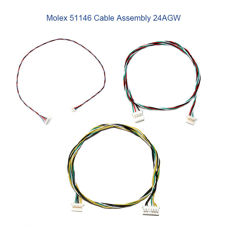 Dây điện 5P 6P Khai thác MOLEX 51146 1,25mm Với Giá đỡ A1254 SMD