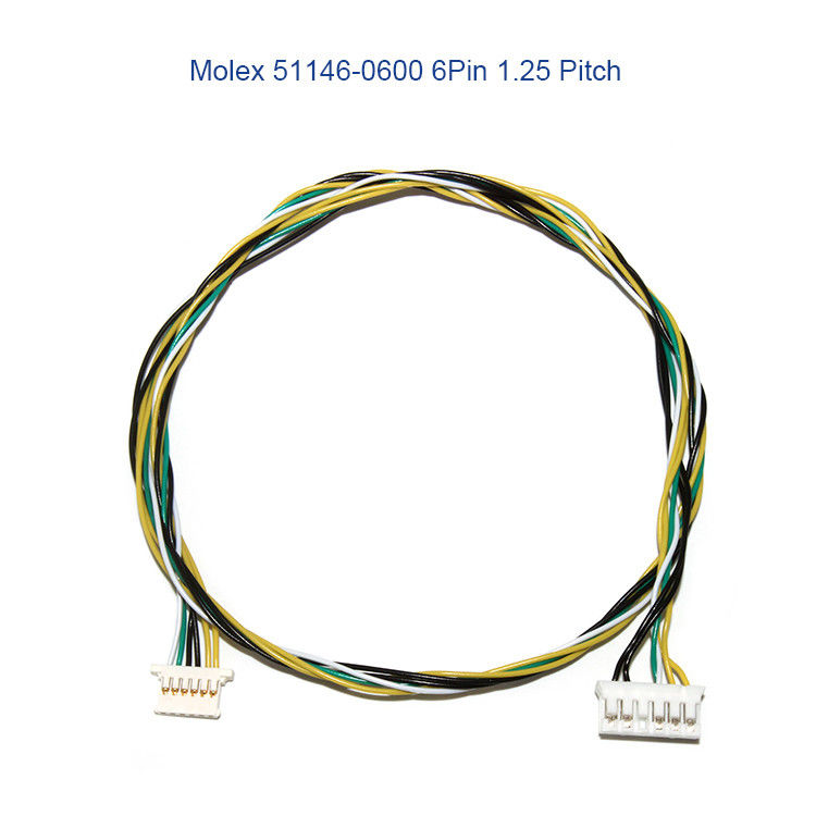 Dây điện 5P 6P Khai thác MOLEX 51146 1,25mm Với Giá đỡ A1254 SMD
