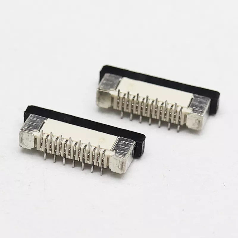 ZIF SMT FPC đầu nối FFC 0,5MM 1,0MM mũi H2,0mm Loại dọc