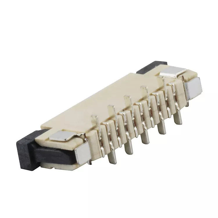 28Pin 1.0mm Pitch SMT Loại dây kết nối ZIF FPC dọc lên bảng