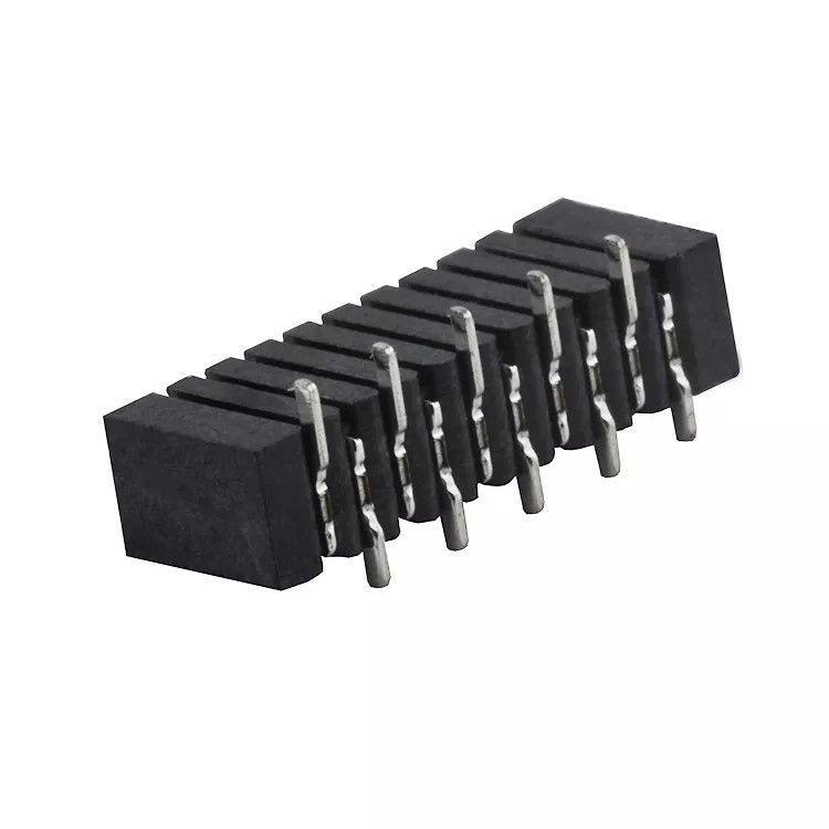 Màu đen 1.0mm Cao độ có thể đảo ngược Liên hệ theo chiều dọc Thanh kết nối FPC loại SMT đến thanh