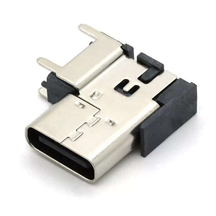 Đầu nối thẳng đứng USB 3.1 Loại C Ổ cắm cái 16Pin