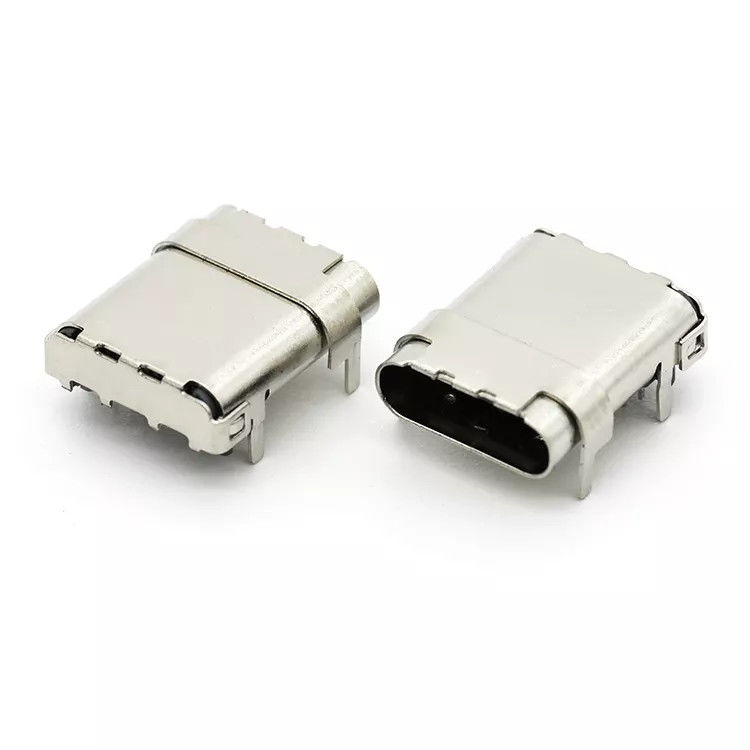 TOP MOUNT Through Hole SMT Type 24Pin USB 3.1 C Female Connector cho PCB