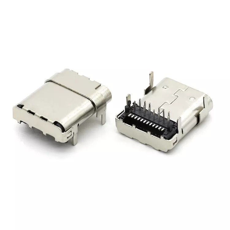 TOP MOUNT Through Hole SMT Type 24Pin USB 3.1 C Female Connector cho PCB