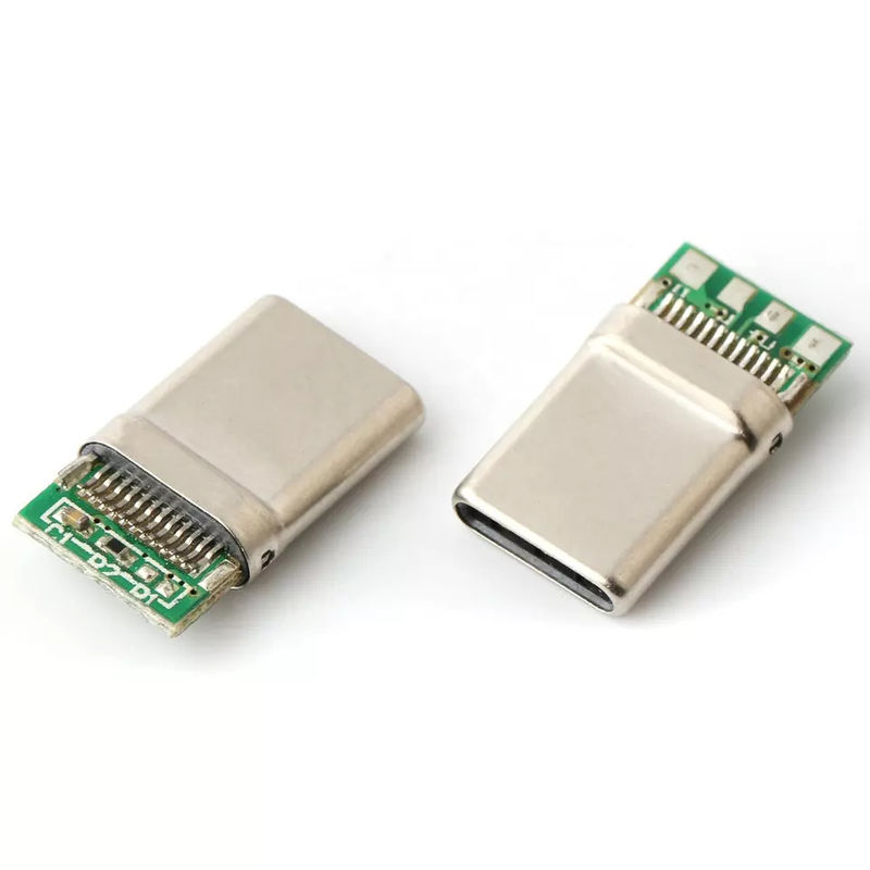Thấm nước đắm USB kết nối 6pin nữ góc phải kết nối chống nước loại-c