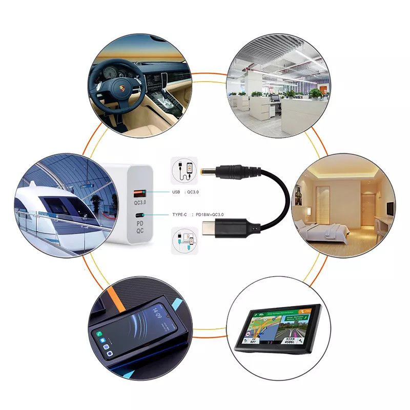Bộ Chuyển Đổi DC 15V Loại 20V Usb C Pd Trigger 5525mm