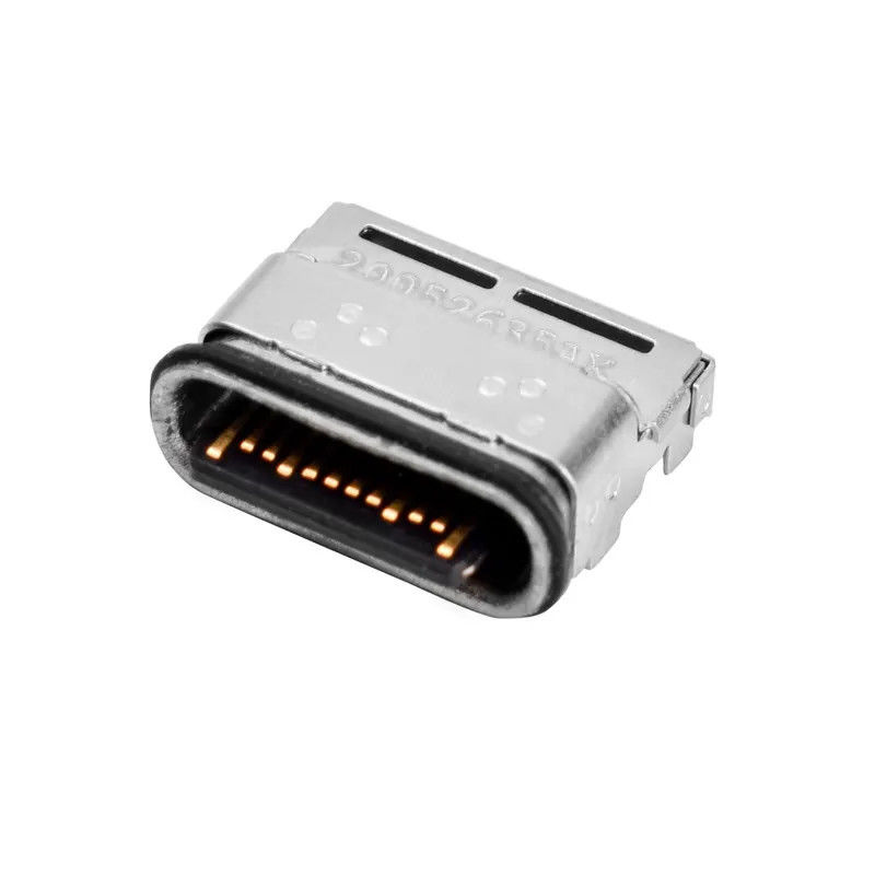 Đầu nối 24 chân chống nước IPX8 Nữ 24 chân Loại C Ổ cắm USB SMT