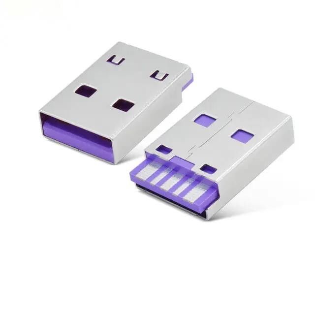 Không thấm nước USB 3.1 loại C 24 pin kết nối nữ ngang SMT DIP lắp đặt đĩa chìm ổ cắm USB