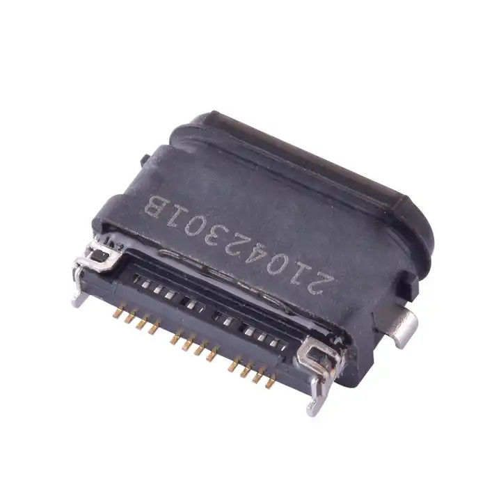 USB4.0 24pin Type C Connector Không thấm nước IPX8 SMT Mid-Mount 0.4mm