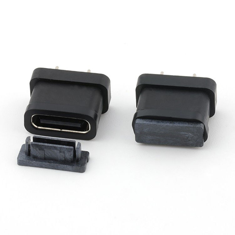 24pin USB loại C kết nối nữ dọc loại IPX8 chống nước