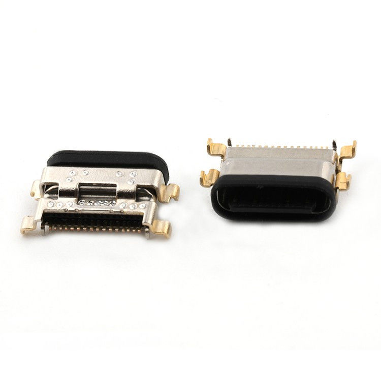Đắm 1.13mm 16pin IPX8 chống nước USB loại C đầu nối ổ cắm nữ