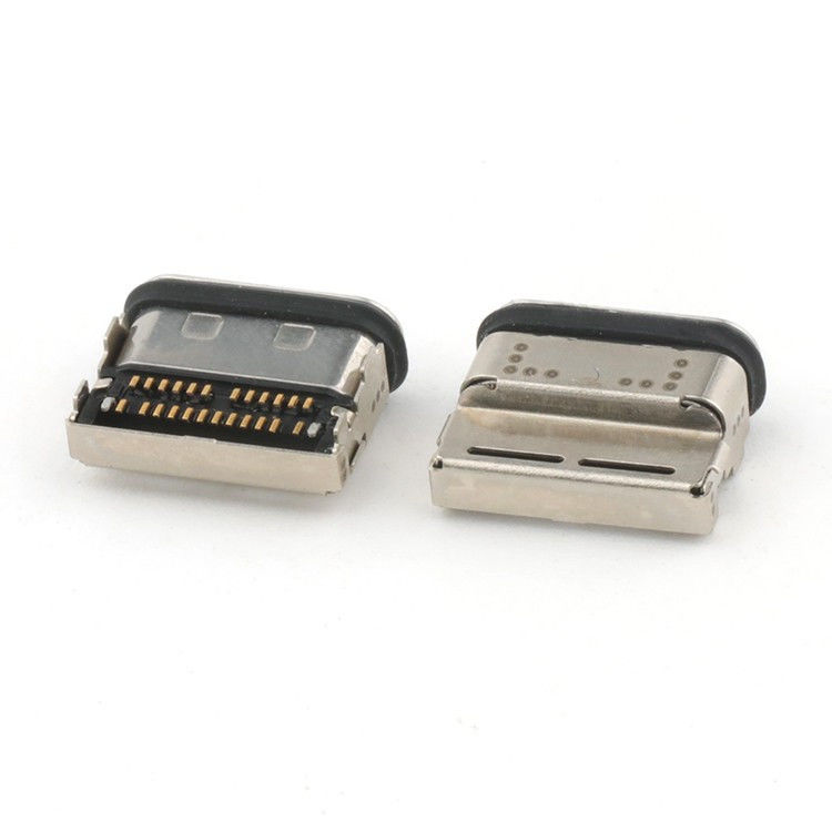24pin USB C Connector SMT Type IPX8 Không thấm nước USB C Type Connector nữ