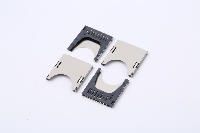 Contact Brass With Gold Plating Over 50U Wafer Box Connector Solder Termination Style SMD Interface Type
