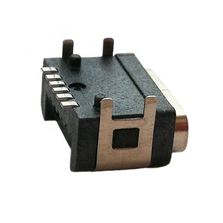 IP67 Không thấm nước kết nối USB 6pin mặt ngang gắn USB loại C kết nối nữ