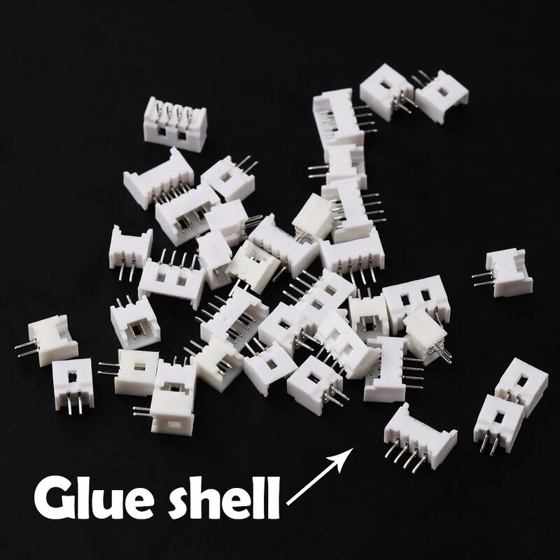 Đầu nối Wafer 1.25mm Pitch 2-16 Pin Dip Góc phải Đầu nối Jst Dây sang Bo mạch