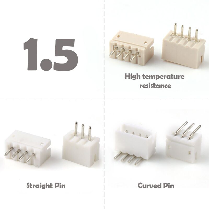 Đầu nối dây sang bo mạch Molex 1.5 2.0mm Pitch ZH PH HY LCP 2.5mm Wafer-connector