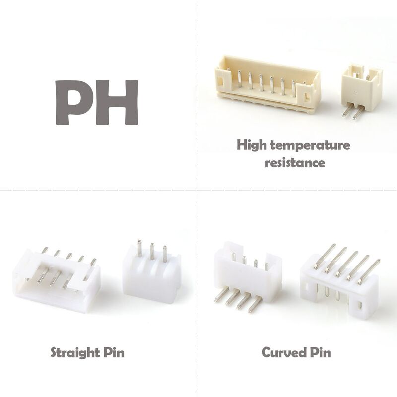 Đầu nối dây sang bo mạch Molex 1.5 2.0mm Pitch ZH PH HY LCP 2.5mm Wafer-connector