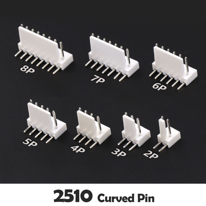 2.54 Cáp để bảng kết nối Wafer Lcp dọc 90 độ Jst 2.5mm Smt PCB kết nối