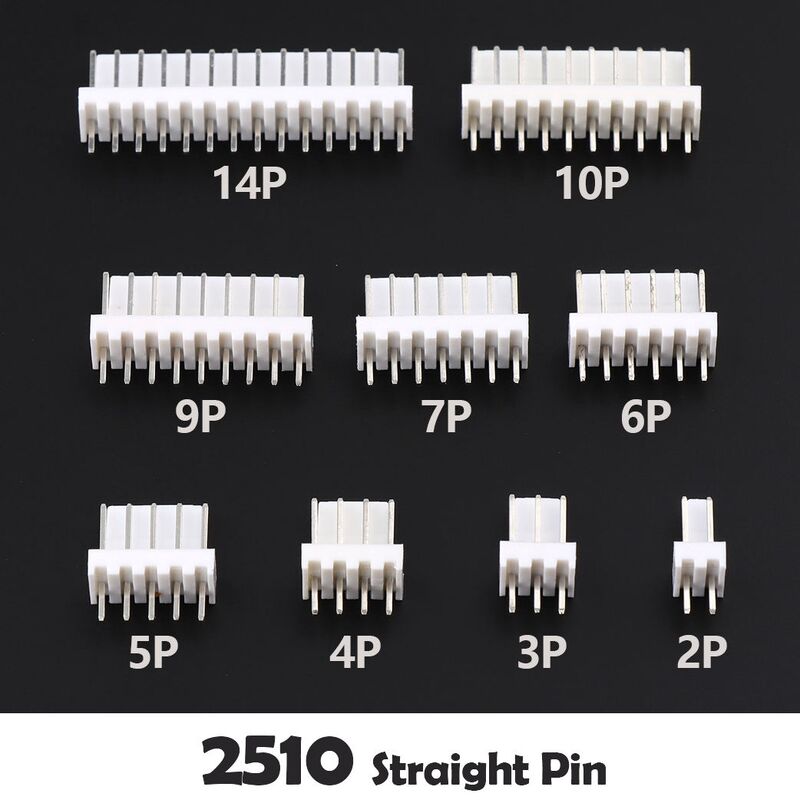 2.54 Cáp để bảng kết nối Wafer Lcp dọc 90 độ Jst 2.5mm Smt PCB kết nối