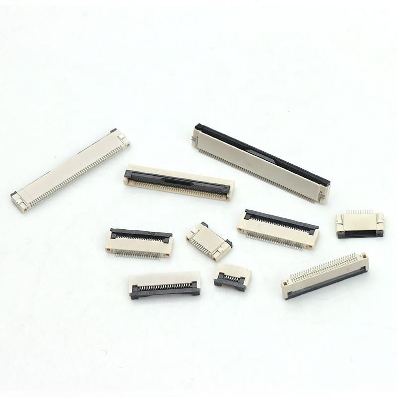 Đầu nối FPC Kiểu Flip-lock Ngang ZIF Cao 2.0mm 4-60 chân Đầu nối FPC/FFC bước 0.5mm