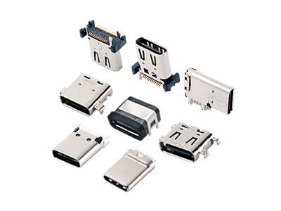 Đầu nối ổ cắm lai góc phải USB 3.1 Type C chân cái 24 chân cho sạc điện thoại và truyền dữ liệu nhanh