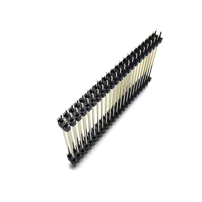 1.27mm góc phải Pitch đơn hàng đôi 40 Stick PCB Pin nữ Pin đầu đầu nối
