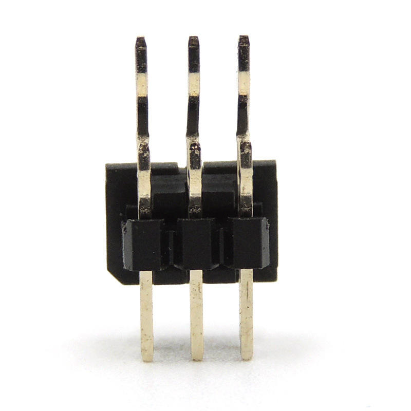 Customized Double Row PCB Pin Header Fast Delivery Factory Direct for Security Systems & IP Camera Modules