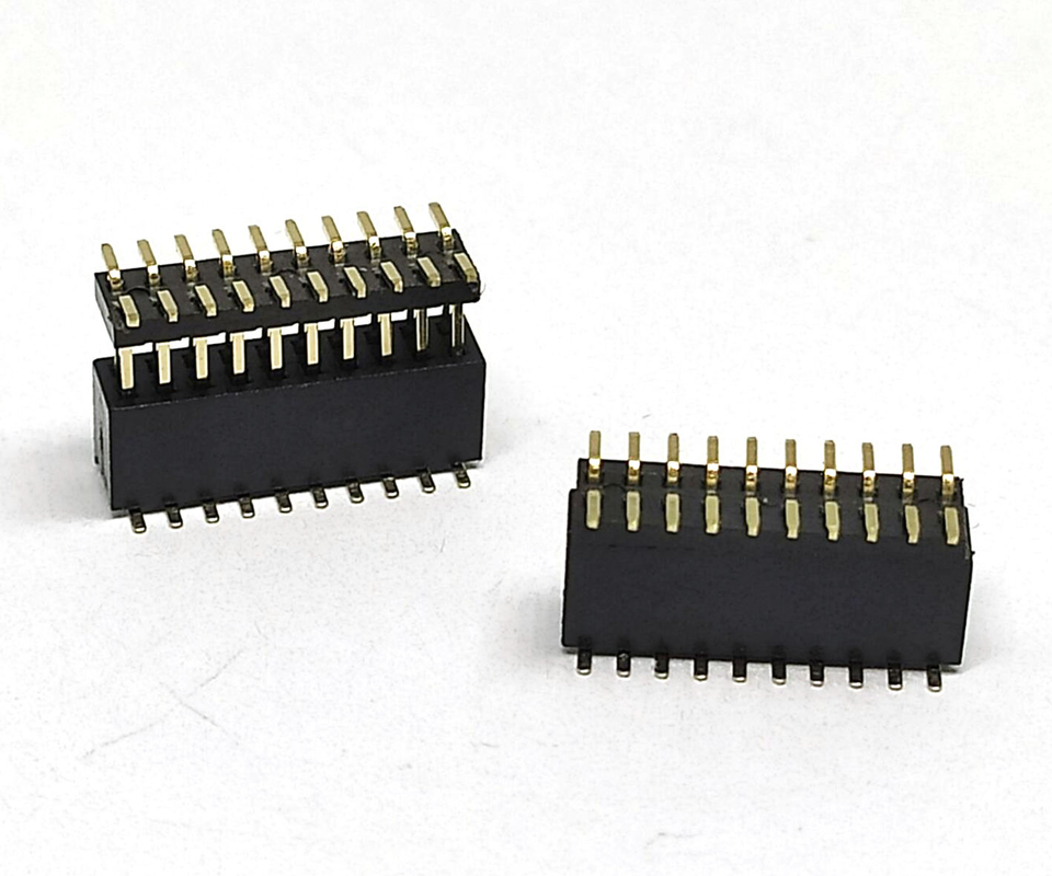 1.27mm Pitch 20 Pin Đầu Cắm PCB Loại SMT Cái Đực