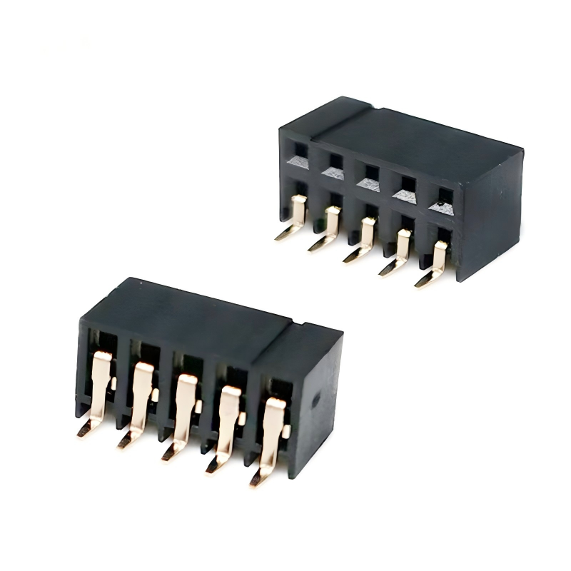 Đầu nối female tùy chỉnh bước răng 2.54mm, hai hàng cho hệ thống điều khiển tự động hóa công nghiệp