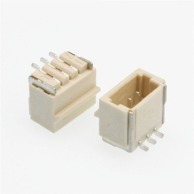 1.0mm Đầu nối ổ cắm wafer ngang dọc khóa chân cắm chịu nhiệt đồng phosphor