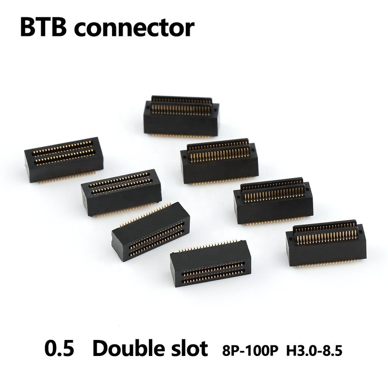 Đầu nối BTB 2*5 chân, bước ren 0.4mm, đầu nối bảng mạch với bảng mạch