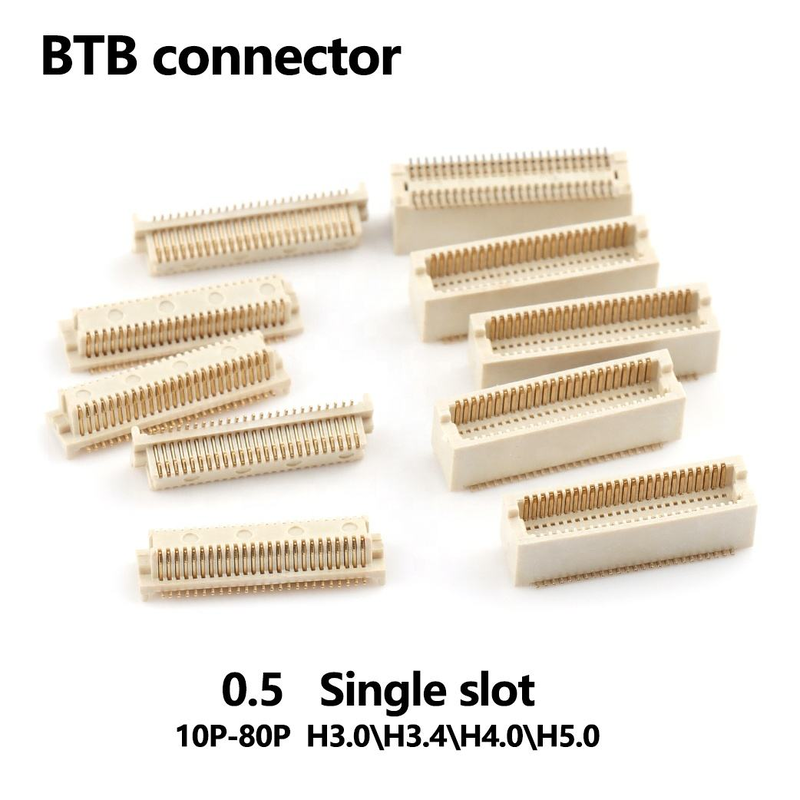 Đầu nối BTB 2*5 chân, bước ren 0.4mm, đầu nối bảng mạch với bảng mạch