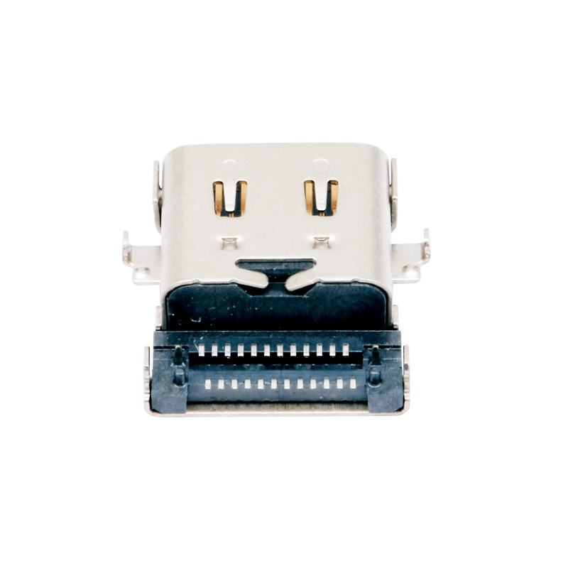 Đầu nối cái Type-C USB 3.2 40 Gbps chống nước U4 24 chân SMT DIP PCB mạ vàng dòng điện 5A tùy chỉnh