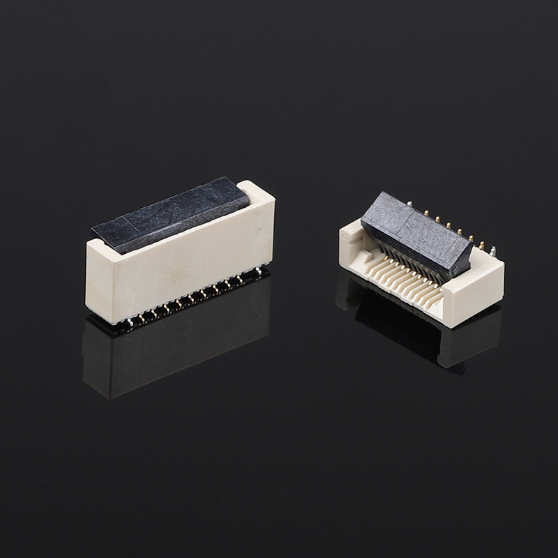 0.5mm Pitch 60PIN Vertical Positive Foot 5.2H Clamshell Buckle Flat Connector Cable Socket FPC FFC Cable PCB