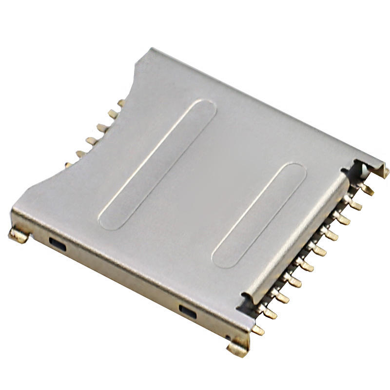 Đầu nối thẻ Micro SD UHS II UFS 3 trong 1 19 chân SMT Chiều cao 1,6 mm Thép không gỉ USB để dễ đọc hơn Công cụ tìm kiếm