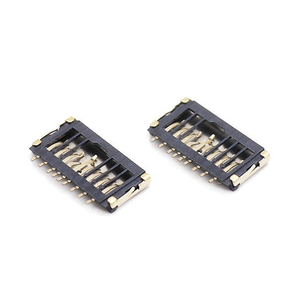 Loại rút ngắn Ổ cắm thẻ Vi mô SD UL94V-0 Chân trung 1,5 giờ Ổ cắm thẻ TF