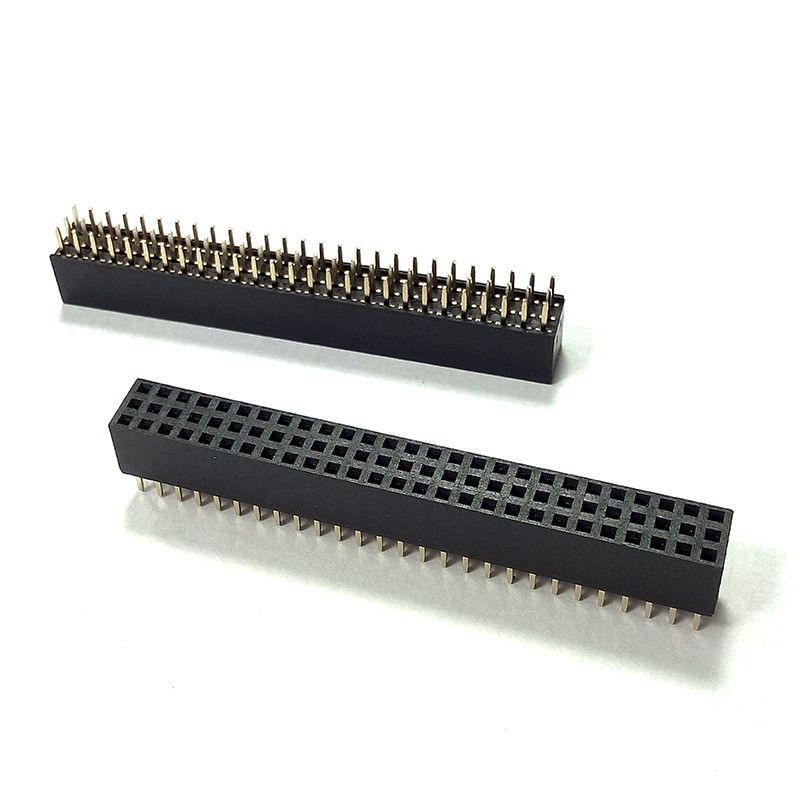 Nữ ba hàng 2-50 đầu nối chân cắm Đầu nối bảng mạch điện 2.0mm tới bảng kết nối PCB