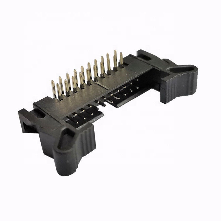 Bao bọc Ejector Đầu nối hai hàng Ghim Đầu nối Góc phải Đầu nối Đầu nối 2.0mm Độ cao 32p