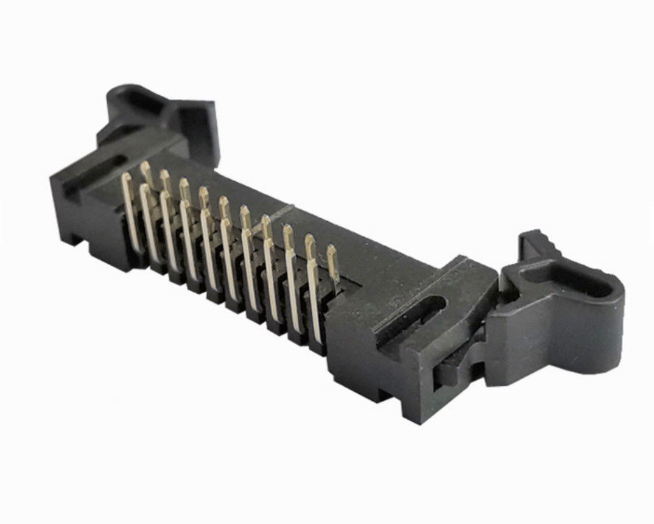 Bao bọc Ejector Đầu nối hai hàng Ghim Đầu nối Góc phải Đầu nối Đầu nối 2.0mm Độ cao 32p
