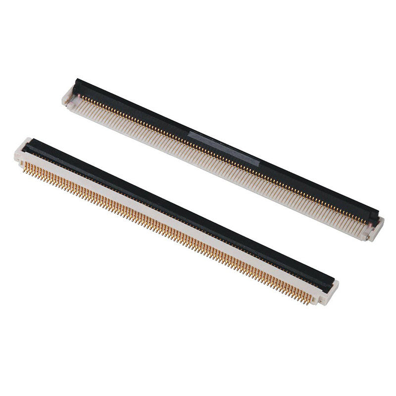 0.5mm Độ cao FFC FPC Connector Chiều cao 2mm Góc phải SMT 4 ~ 96 Mạch