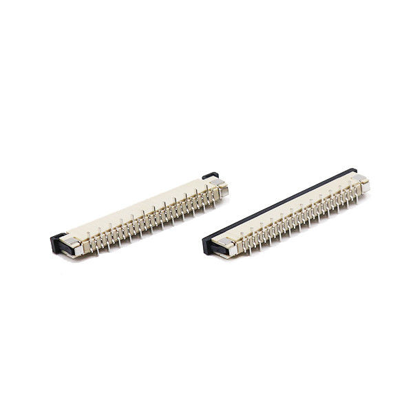 Con trượt Loạt FFC FPC Connector 0.5 / 1mm Độ cao Vertical cho thiết bị điện tử