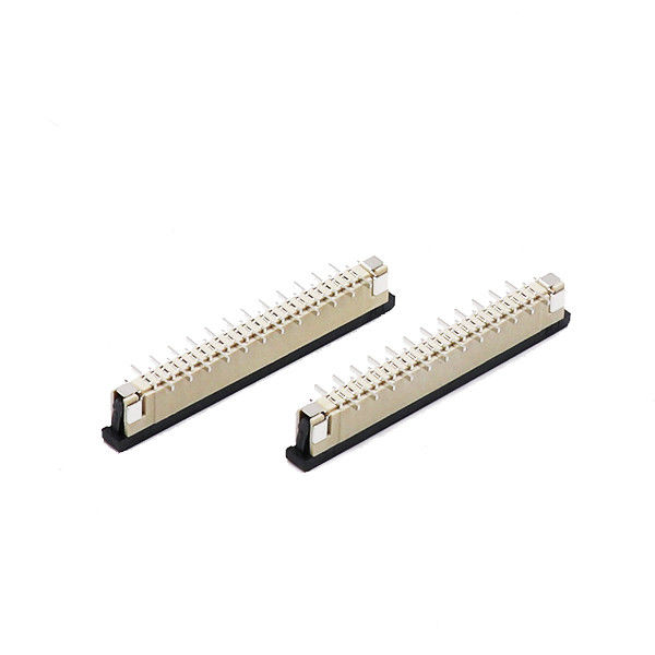 Con trượt Loạt FFC FPC Connector 0.5 / 1mm Độ cao Vertical cho thiết bị điện tử