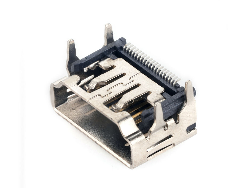 Đầu nối cáp Vi mô HDMI nữ SMT loại 19P cho đầu hộp