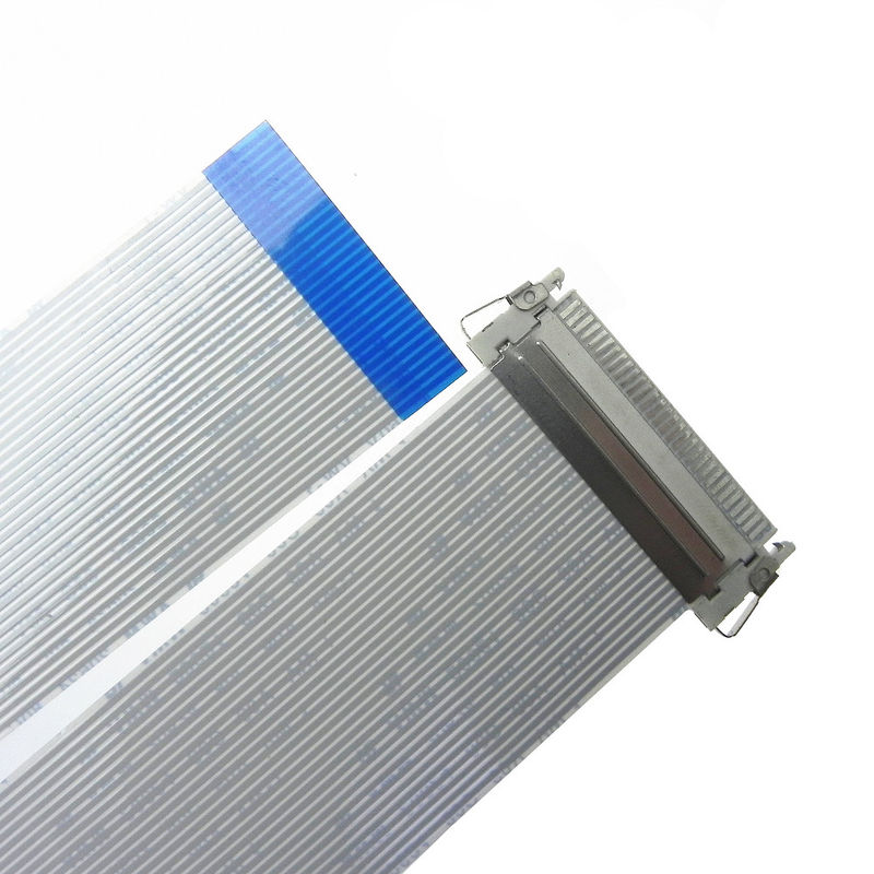 FI-X30HL 1.27mm 50 Ghim Lvds FFC Cáp ruy băng phẳng cho màn hình LCD