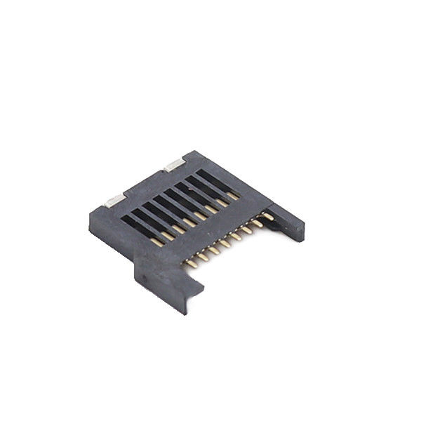 T Flash SMT Đầu nối thẻ nhớ Vi mô SD 8 Ghim với vỏ nhựa đầy đủ