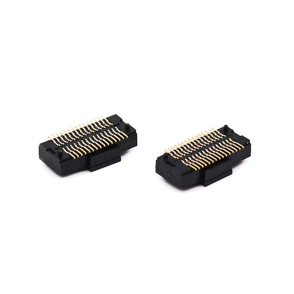 70P Hàng đôi 0,5mm Độ cao Bảng mạch PCB tới bảng Đầu nối tiêu đề nữ Loại SMT