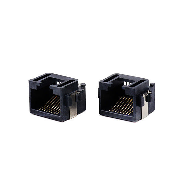 Loại chìm Đầu nối PCB RJ45 Ngàm Nữ Giắc cắm mô-đun DIP Góc phải