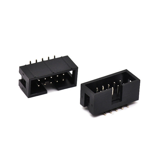 Đầu nối đầu nối hộp 90 độ dành cho nữ Đầu cắm Ghim gắn trên bề mặt SMT đôi 2,54mm